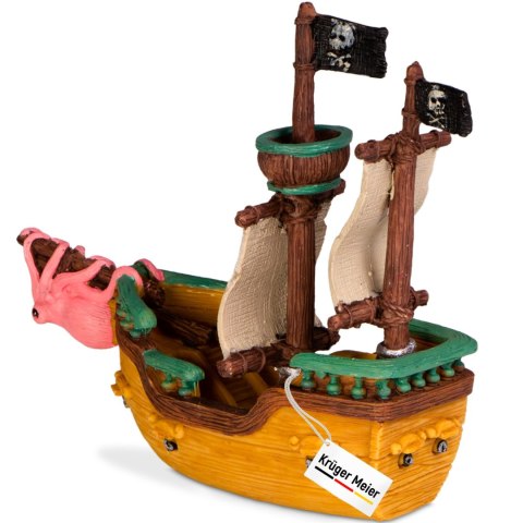 Kruger Meier Pirate Ship S - Statek do Akwarium 16x6x15 cm