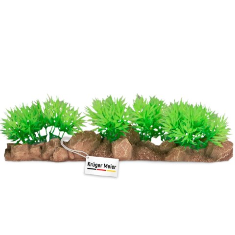 Kruger Meier Plant Line - Dekoracja roślinna do akwarium 20x6x4,5 cm