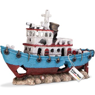 Kruger Meier Shipwreck - Statek do akwarium 28x9x18 cm