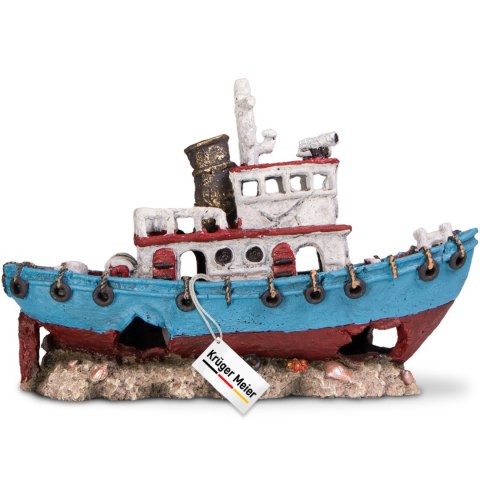 Kruger Meier Shipwreck - Statek do akwarium 28x9x18 cm