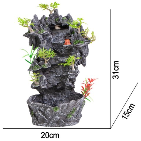 Kruger Meier Waterfall XL - Piaskospad do akwarium 20x15x31 cm