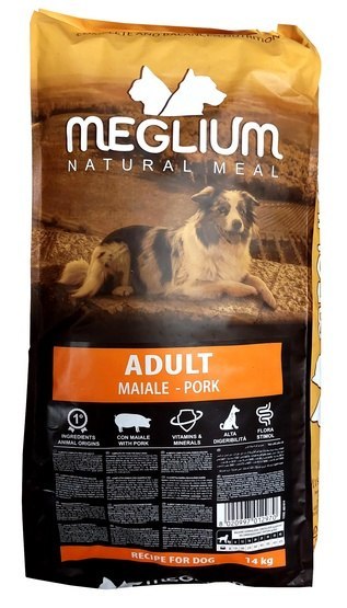 Meglium Dog Adult Pork 14kg