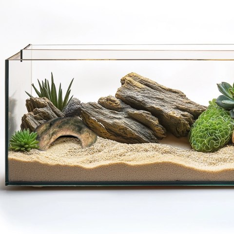 Terrario Gecko Cave M - kryjówka do terrarium 21x17x8 cm