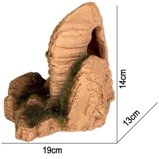 Terrario Mountain Cave - ozdoba do terrarium 19x13x14cm