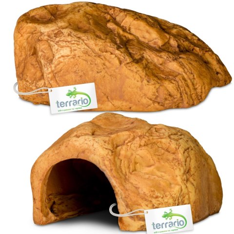 Terrario Rock Shelter bez dna - ozdoba do terrarium 22x13x8,5cm