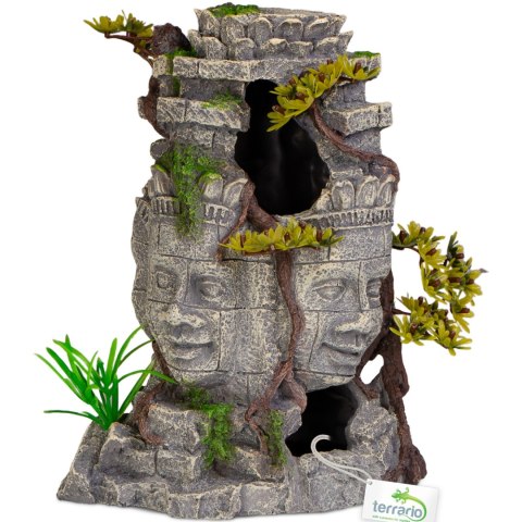 Terrario Temple Ruins Taj - Dekoracja do akwarium 18x12x23 cm