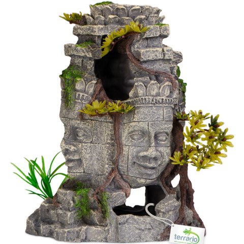 Terrario Temple Ruins Taj - Dekoracja do akwarium 18x12x23 cm