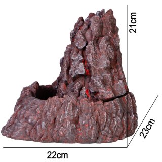 Terrario Volcano Fountain - Fontanna do Terrarium 22x23x21 cm