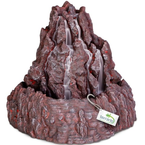 Terrario Volcano Fountain - Fontanna do Terrarium 22x23x21 cm