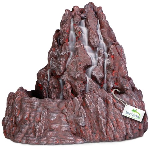 Terrario Volcano Fountain - Fontanna do Terrarium 22x23x21 cm