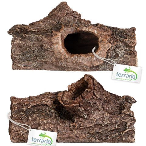 Terrario Wood Cave M - ozdoba do terrarium 18x11x10cm