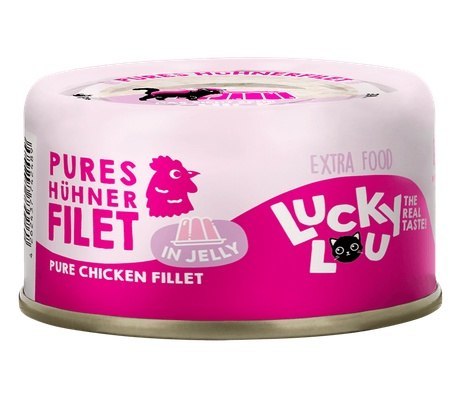 Lucky Lou Extrafood Kurczak w galaretce puszka 70g