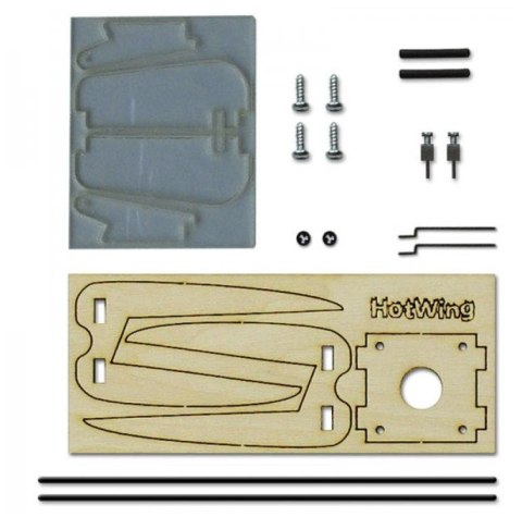 Hotwing Mini 500 ARF Red - Latające skrzydło Hacker Model