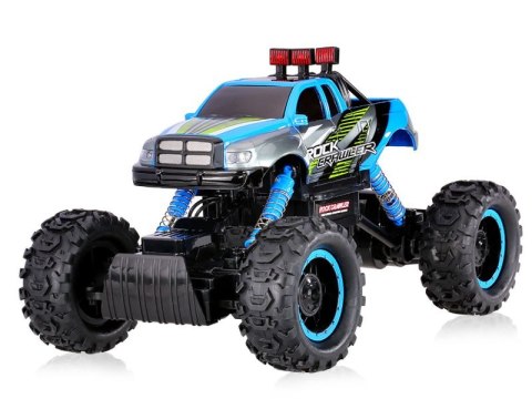 Samochód Auto Rock Crawler 1:14 2.4GHz 4WD Niebieski